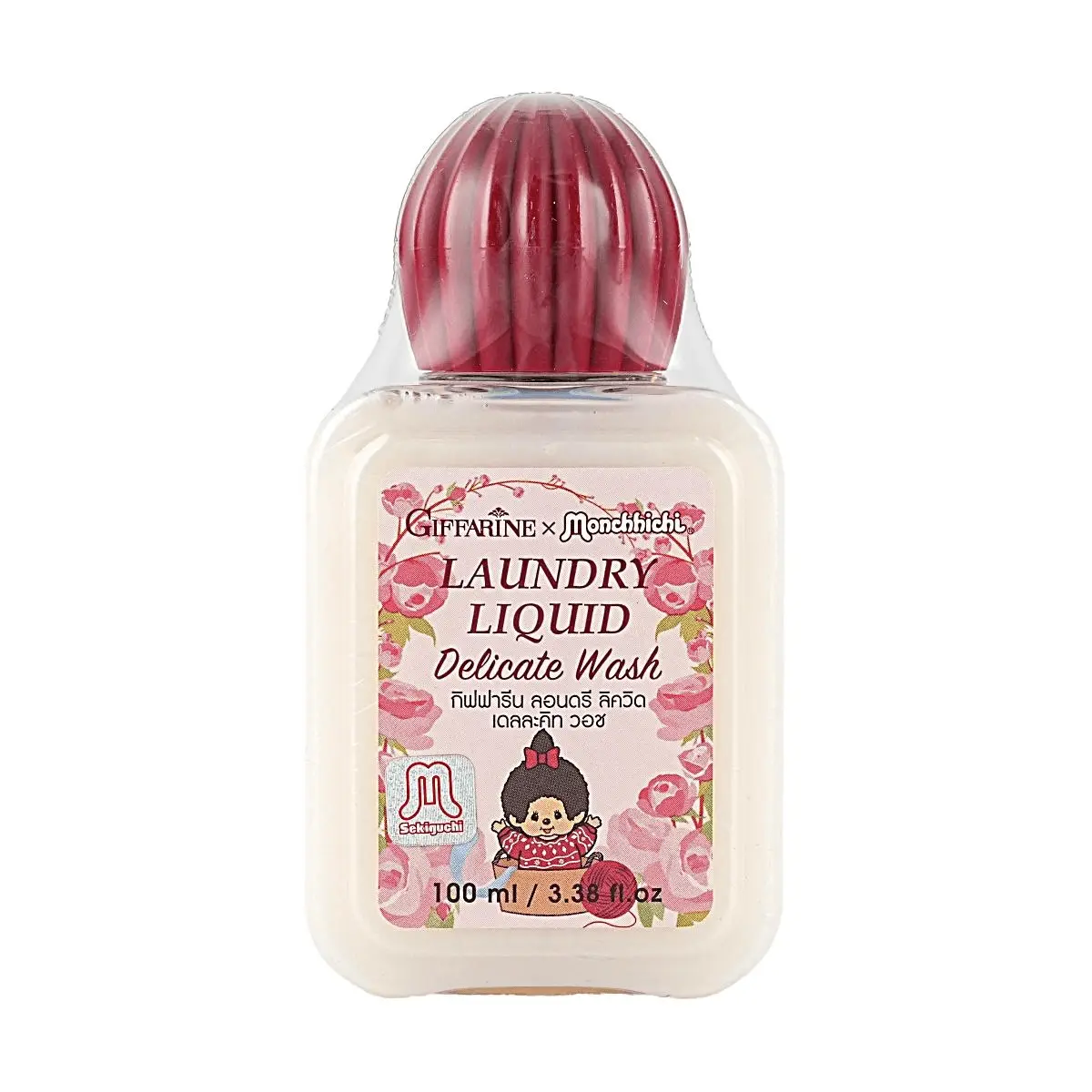 GIFFARINE x MONCHHICHI Wool Silk Laundry Detergent - Gentle Fabric Wash 100ml