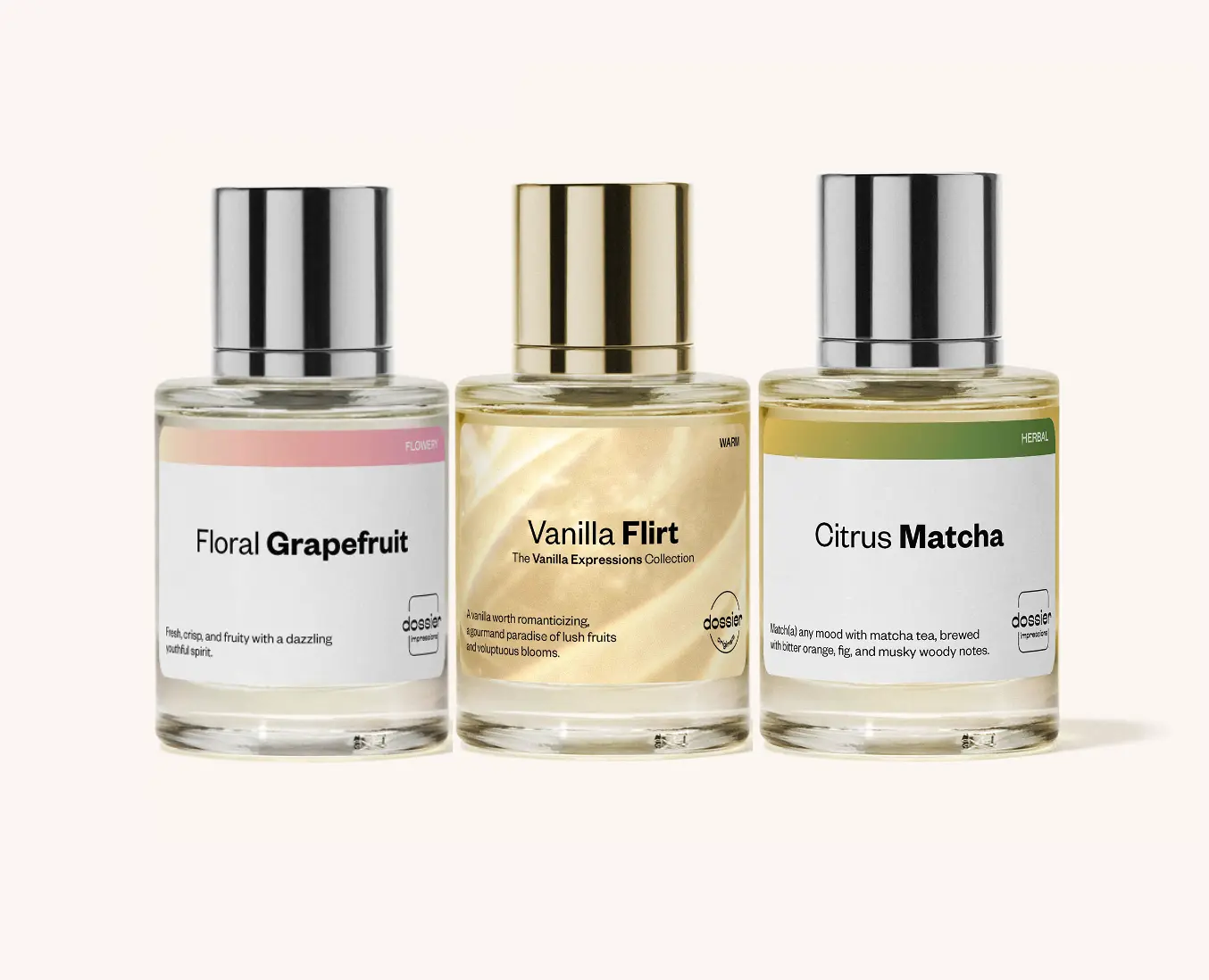 Steven's choice, TTS Bundle, Unisex bundle, Floral Grapefruit, Citrus Matcha, Vanilla Flirt