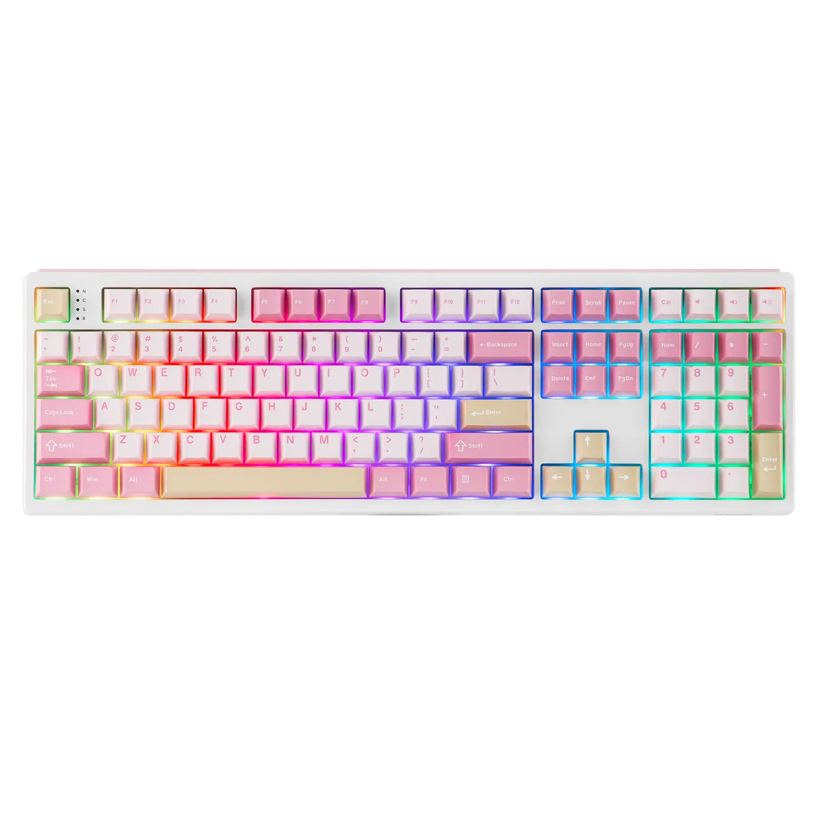 EPOMAKER TH108 Gasket 100% Wireless Full Size Mechanical Keyboard 108 Keys Hot Swap South-facing Custom Driver RGB Backlit Tri-Mode USB-C/BT 5.0/2.4GHz for PC/Mac/Linux PC gaming accessories keyboards for gaming creamy keyboard dealsforyoudays