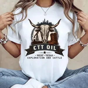 Ctt Oil Exploration And Cattle T Shirt, Ctt Oil Landman Sweatshirt, West Texas Exploration And Cattle Hoodie, Unisex Sweater Pullover Tee