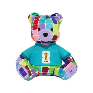 FIFA World Cup 2026 Plush Set, Soft Soccer Ball & Plush Trophy & Collectible Football Mascot Plush Gift