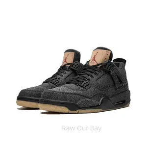 Retro college-style black sneakers: stylish, comfortable, slip-resistant, and durable