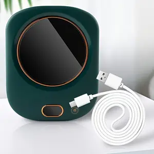 Smart Ceramic Cup Heater Pad Set, USB Insulated Constant Temperature Warmer Mat, Home Use Gift, Warm Drink Coaster Accessories, Heating Coaster Set, Kitchen Coasters