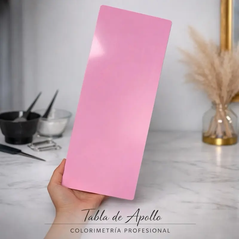 1586- Liza’s Beauty Line Support Board for Foiling in Hair Color Colorimetry Professional Tabla de Apollo