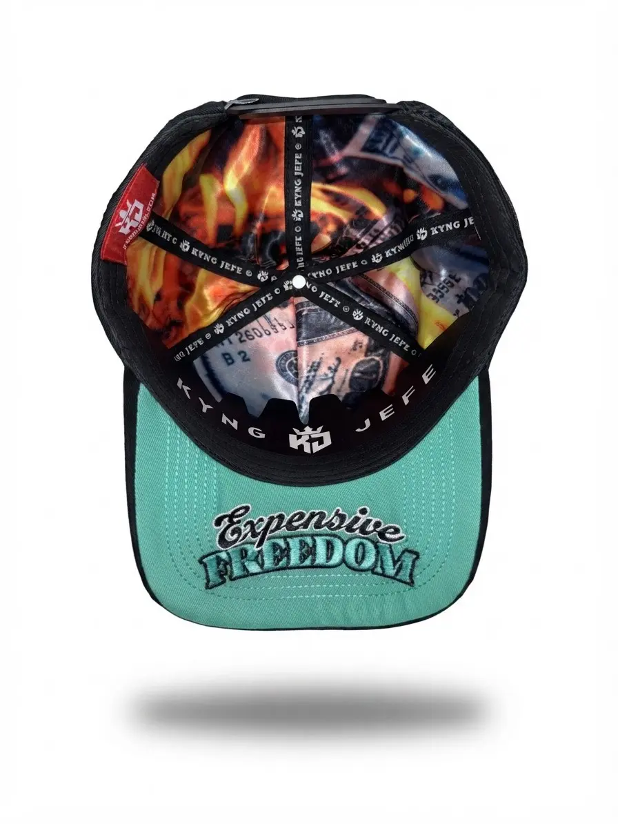 3D Embroidery Blue Flames Snapback Hat - Rhinestone Hats, Adjustable Baseball Cap, Adjustable Outdoor Cap, Stylish, Everyday Wear, Classic Trucker Hat