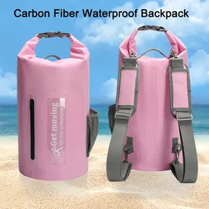 Multifunction Wet-Dry Separation Travel Weekender Gym Duffel Bag PVC Lined Waterproof Backpack with Compartment