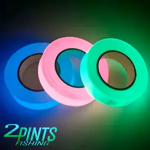 GLOW Tape for Fishing Rod - 10 FOOT ROLL - Glow in the Dark Waterproof Tape for Fishing, Hunting, Automotive, Crafts