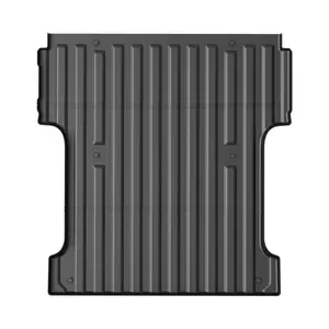 GARVEE Truck Bed Mat for 2015-2024 Ford F150 SuperCrew Cab 5.5 Feet(67.1 inches) Bed, All Weather TPE Heavy Duty Pickup F-150 Bed Liner Cargo Mat