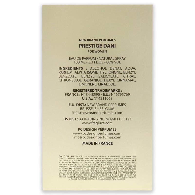 Dani by New Brand for Women - 3.3 oz EDP Spray