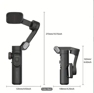 AOCHUAN XE 3-Axis Handheld Gimbal Stabilizer Foldable Smartphone Cellphone Video Record Vlog PTZ Stabilizer For IPhone Xiaomi Samsung
