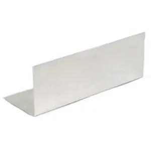 212 MAIN Weatherproof Aluminum Prebent Flashing Shingle, 4x4x8 in., Pack of 100, for Chimney Seal (Formerly Amerimax Home Products 68708BX)