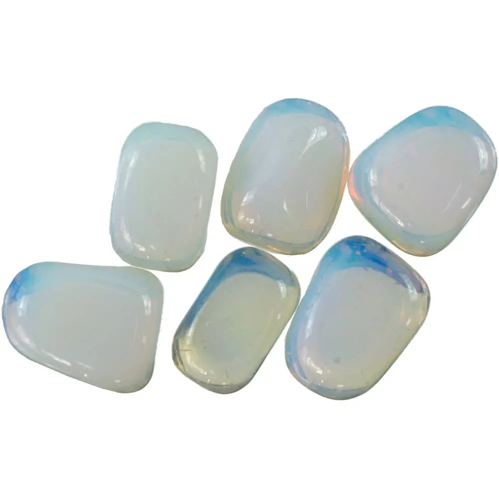Opalite Tumbled Stone – Calming & Spiritual Clarity Crystal