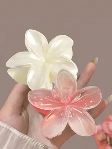 2pcs-Set-Pink-White-Purple-Ombre-Hibiscus-Flower-Large-Plastic-Hair-Clips-Elegant-And-Versatile-Suitable-For-Everyday-Party-Work-Travel-For-Women-Pink-Accessories