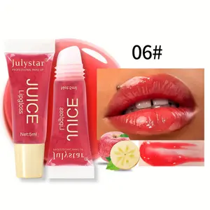 2PCS Gifts For Women Makeup Natural Long-Lasting Moisturizing Mirror Lip Oil Fruit Flavor Toot Lip Moisturizing Gloss Lip Gloss Lip Tint Balm
