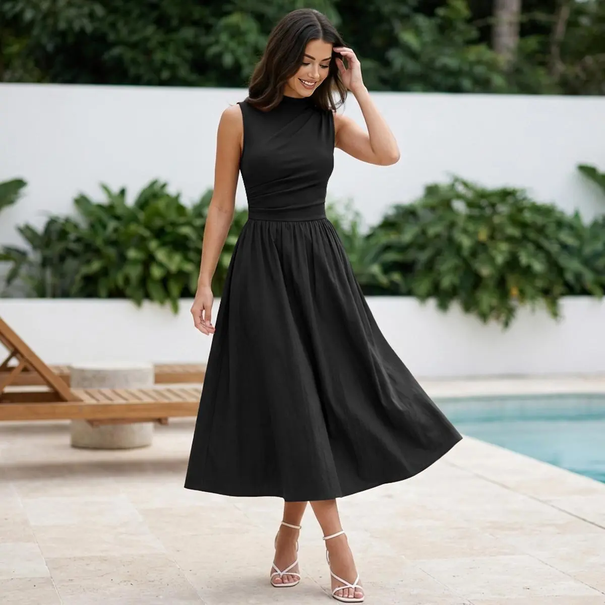 women summer dresses casual Vintage Floral Print Dress for and wash separately from other clothes Miusol Women's Summer Dresses for