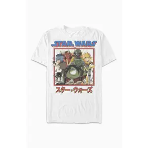 PacSun Women's Star Wars: Visions Anime T-Shirt