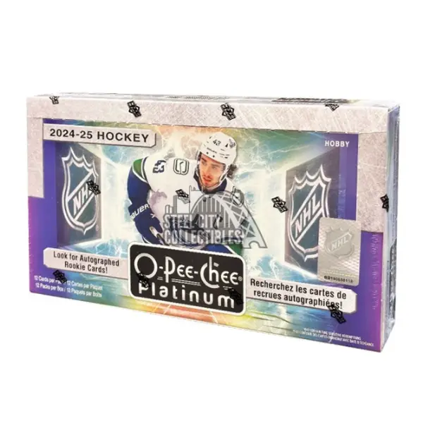 2024-25 Upper Deck O-Pee-Chee Platinum Hockey Hobby Trading Cards