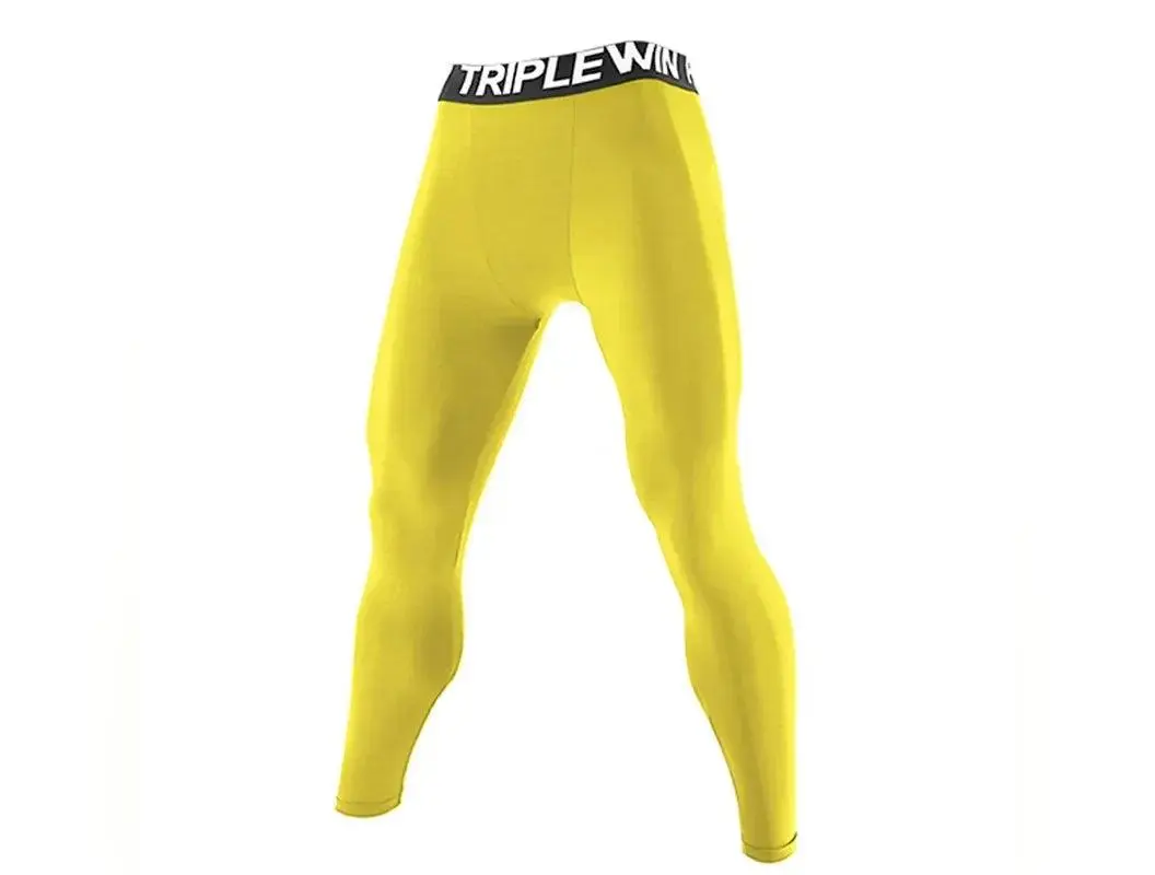 Summer Spring Autumn Men Running Tights Gym Pants Male Basketball Football Soccer Fitness Exercise Sport Long Legging H61 🌴