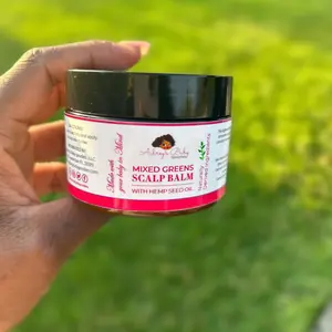 Aubrey’s Baby Goodies Mixed Greens Scalp Balm – For Kids with Dry, Flaky Scalps, Providing Soothing Relief and Revitalized Hydration