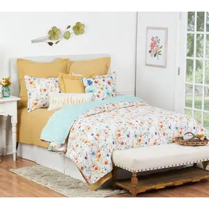 Sheila Floral Full/Queen 3 Piece Quilt by Valerie