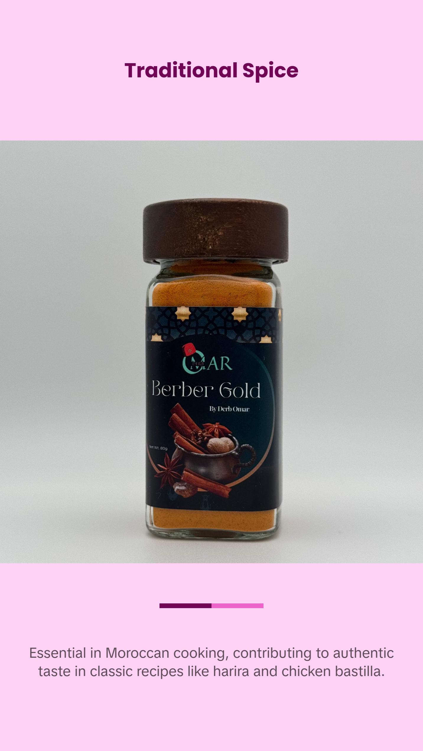 Moroccan Berber Gold - 100% Pure Ground Turmeric Flavor Spice Traditional Garlic Moroccan Berber Gold - 100% Pure Ground Turmeric Flavor Spice Traditional Garlic