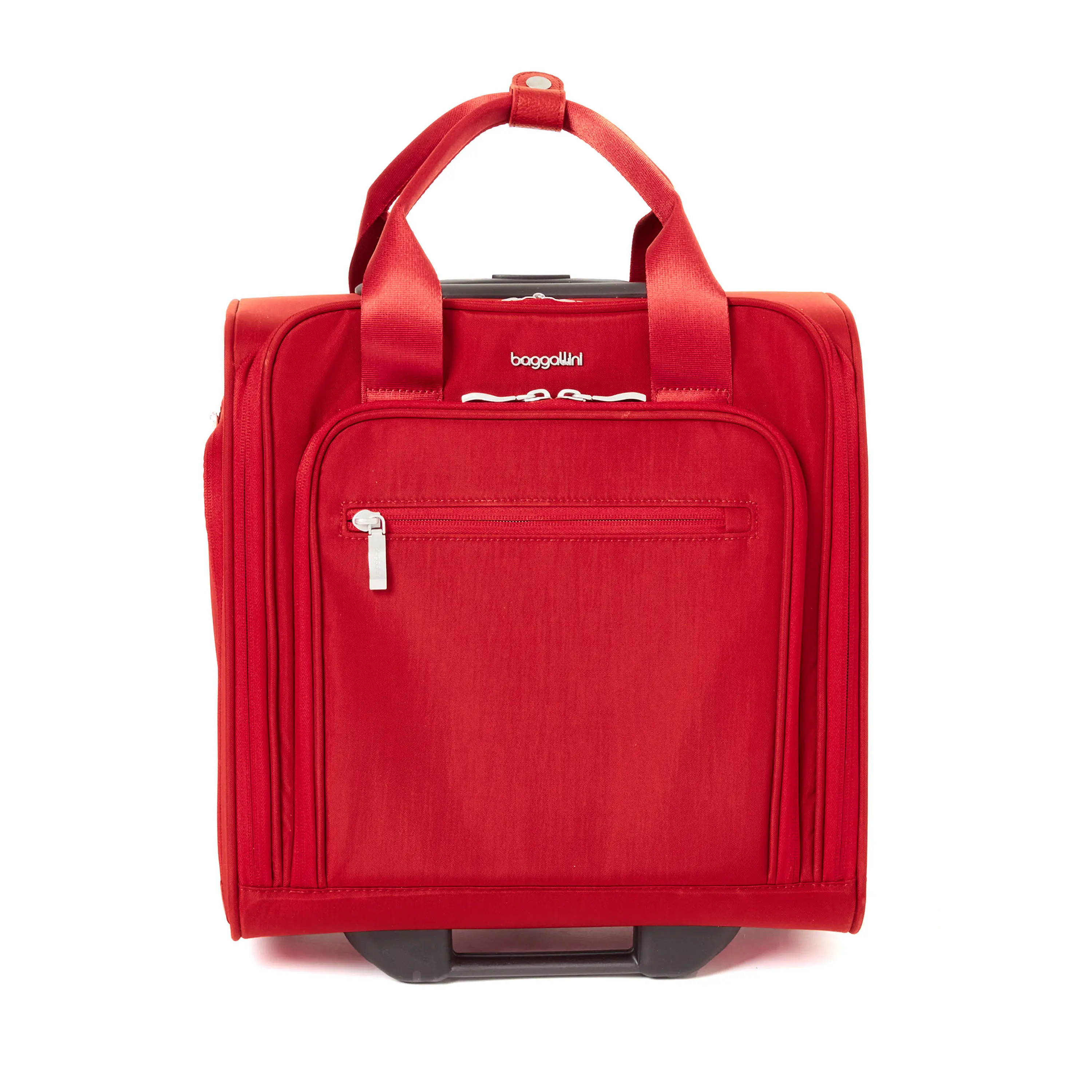 Baggallini 2-Wheel Underseater Carry-On Travel Luggage, Lightweight Durable, Adjustable Handle, Anti-Theft Design, Lightweight Durable Luggage, Adjustable Handle Carry-On Luggage