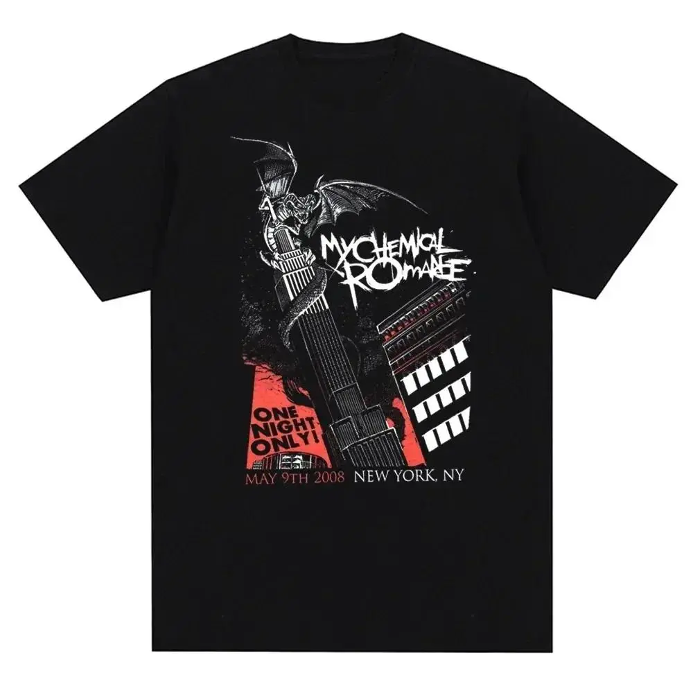 My Chemical Romance MCR Band Men's and Women's Printed Casual Street Clothing Trendy T-shirt