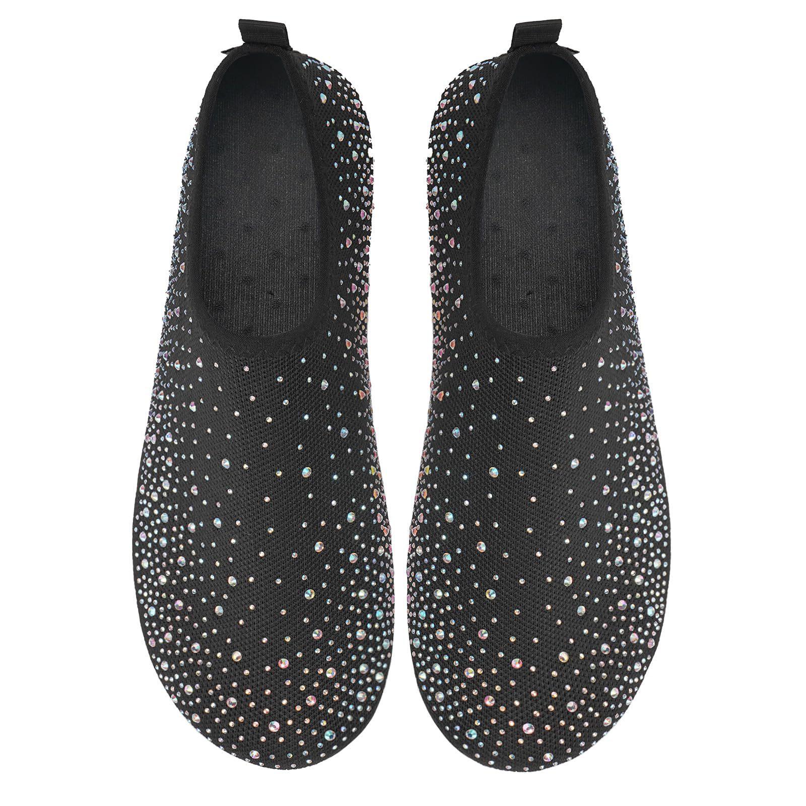 Women's Quick-Dry Water Shoes for Beach, Diving & Snorkeling | Non-Slip Anti-Cut Aqua Socks Soft Barefoot Shoes