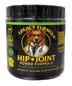 9 Active Hip & Joint Soft Chews for Dogs, Shellfish-Free Glucosamine HCl, MSM, Chondroitin & Turmeric, Clean Mobility Support Supplement, 90 Soft Chews