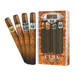 Cuba Classic EDT Cologne Spray 4 Piece Gift Set for Men 1Ea