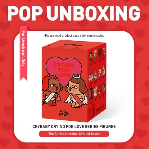 unboxing - CRYBABY Crying For Love Series Figures