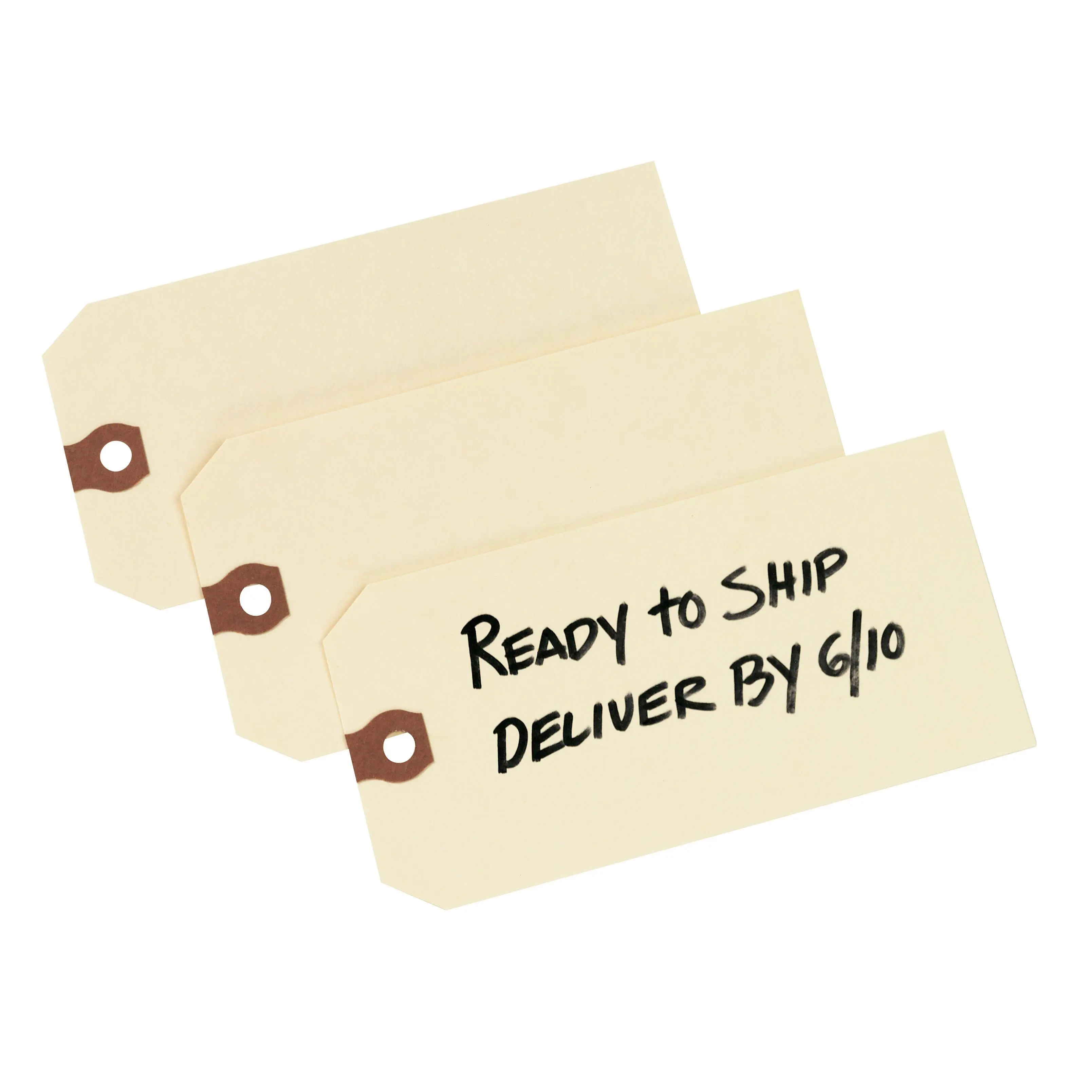 Avery Unstrung Handwrite Shipping Tags, 13-pt. Stock, 5.25x2.625 Manila Tags, Box of 1000 (Office Identification Supplies)