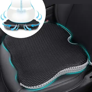 2025 Upgrades Car Coccyx Seat Cushion Pad for Sciatica Tailbone Pain Relief, Heightening Wedge Booster Seat Cushion for Short People Driving, Truck Car Accessories Driver, for Office Chair