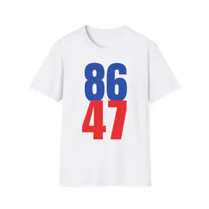 "86 47" Anti-Trump T-Shirt | Political Statement Tee