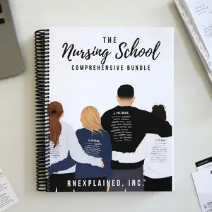 2026 Edition: Hard Copy Nursing School Comprehensive Bundle | MedSurg, NCLEX Prep, Pharmacology & More