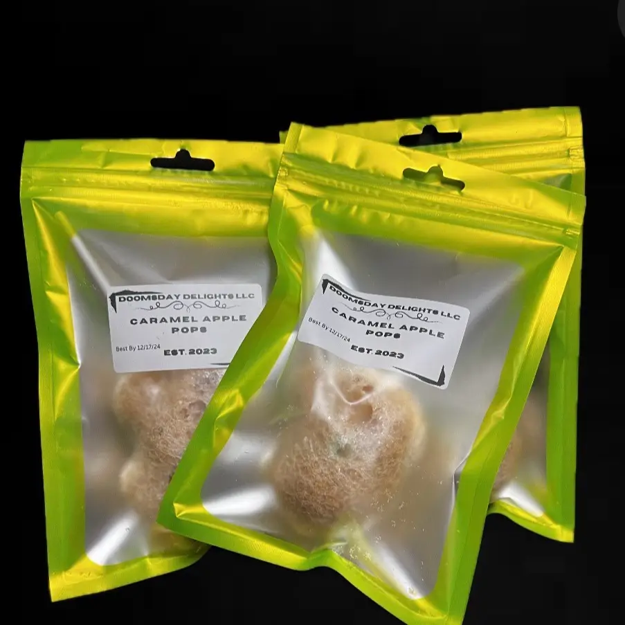 Freeze dried Caramel Apple Pops 3 PACK