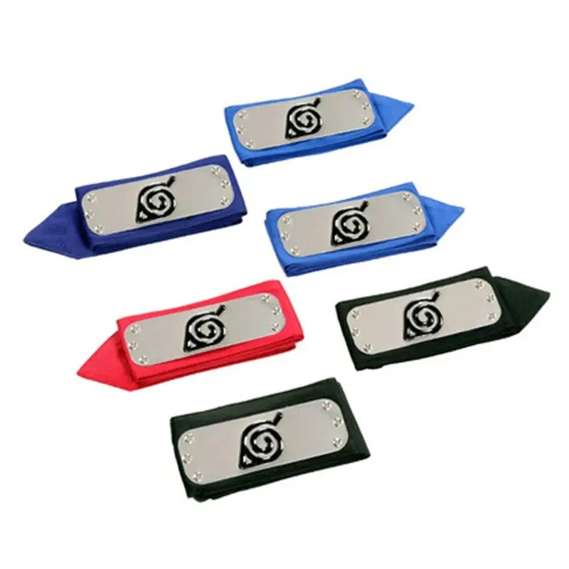 Brdwn Itachi Sasuke Kakashi Namikaze Minato Sakura Hinata Official Authorization Cosplay Ninja Headband Hairwear