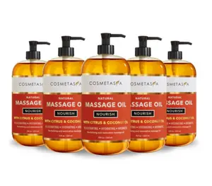 Cosmetasa Nourishing Massage Oil - 5 Pack for Skin Care and Hydration