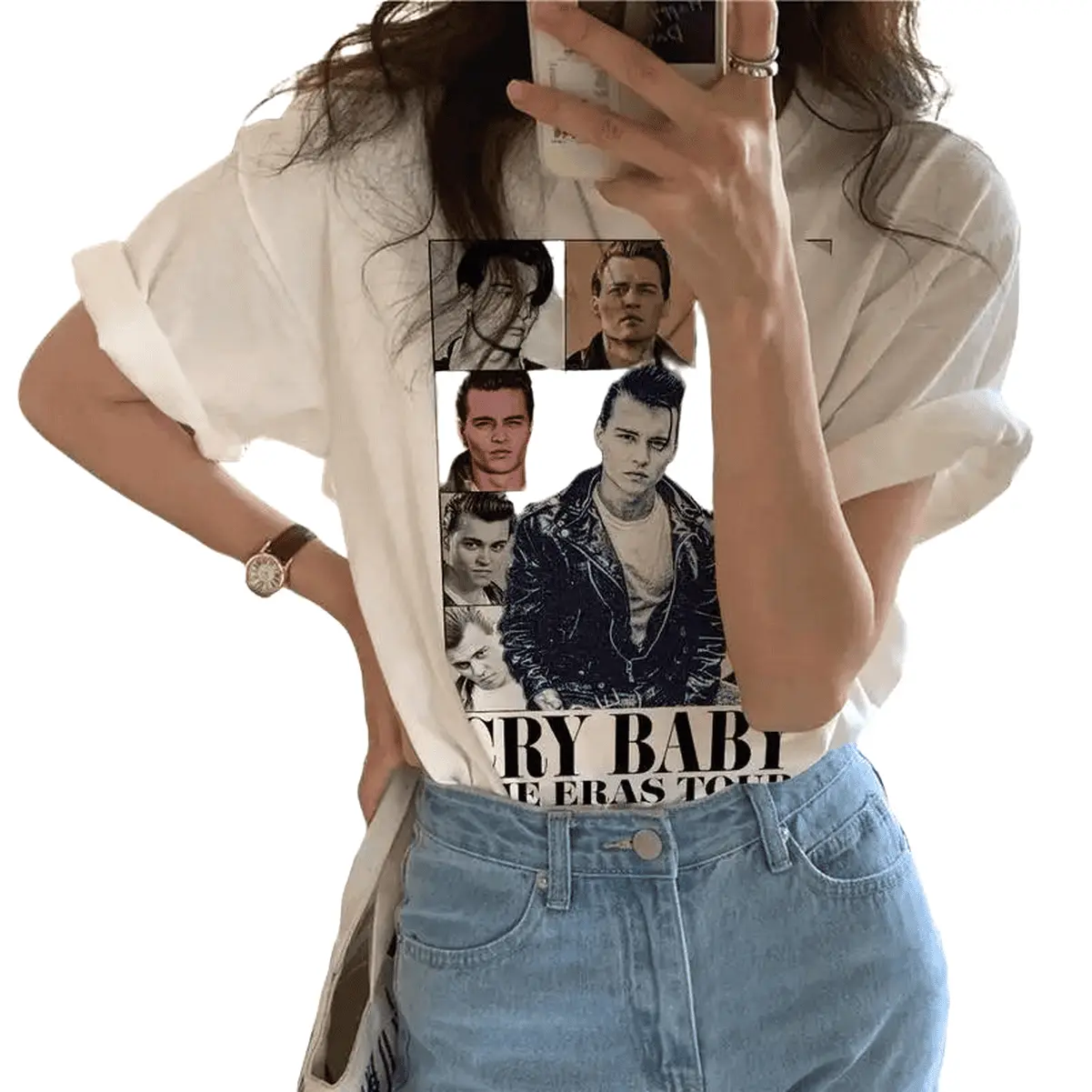 Cry Baby Shirt Johnny D Fan Tee Shirt All-Purpose Cotton Tee