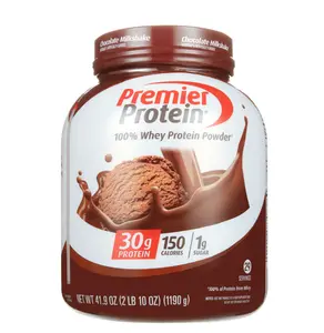 Premier Protein 100% Whey Protein Powder, Chocolate Milkshake, 30g Protein, 29 Servings