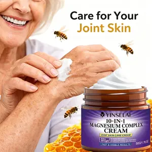 10-In-1 Magnesium Lotion, Moisturizes Knees, Arms, Lower Back, Neck & Body, Easy Application, Fast Absorption, Non-Greasy Formula