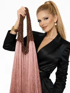 SILK THREADS LUXURY BAG PINK Silk Thread Bag Beaded Handbag Luxury Handmade Bag Artisan Handbag