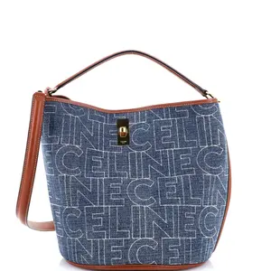Pre-owned Celine material Bucket Bags Bucket 16 Bag Denim by Rebag