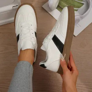 Womens Fashion Sneakers Classic Retro Trainers Skate Shoes Casual Comfort Walking Footwear