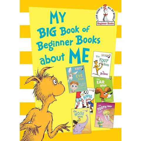 USED Book - My Big Book of Beginner Books about Me: The Foot Book; The Eye Book; The Nose Book; The Knee Book; The Tooth Book; The Ear Book by Various (Hardcover) - english