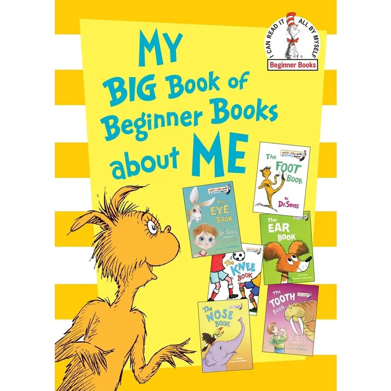 USED Book - My Big Book of Beginner Books about Me: The Foot Book; The Eye Book; The Nose Book; The Knee Book; The Tooth Book; The Ear Book by Various (Hardcover) - english