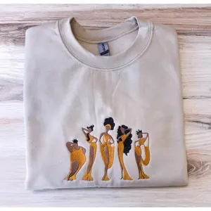 Custom embroidered sweatshirt crewneck, Personalized TShirt, customized logo 0