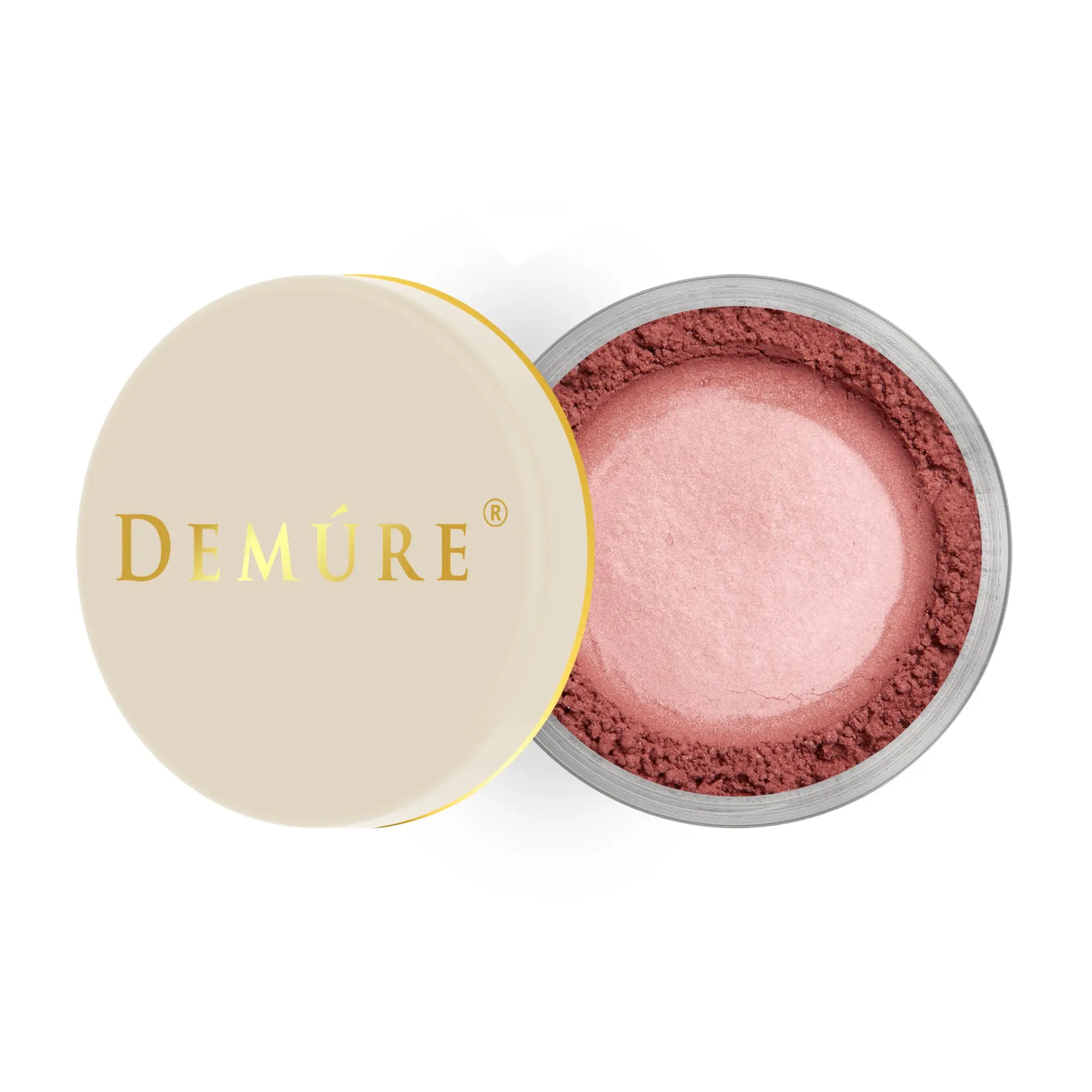 Silky Smooth Mineral Blush Cosmetic - Bold Berry Shade, Radiant Finish, Suitable for All Skin Types