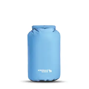 IceMule Classic 15L Insulated Soft Cooler Sling — Roll Top, No Zipper, Collapsible — Waterproof Cooler Bag for Beach and Outdoors