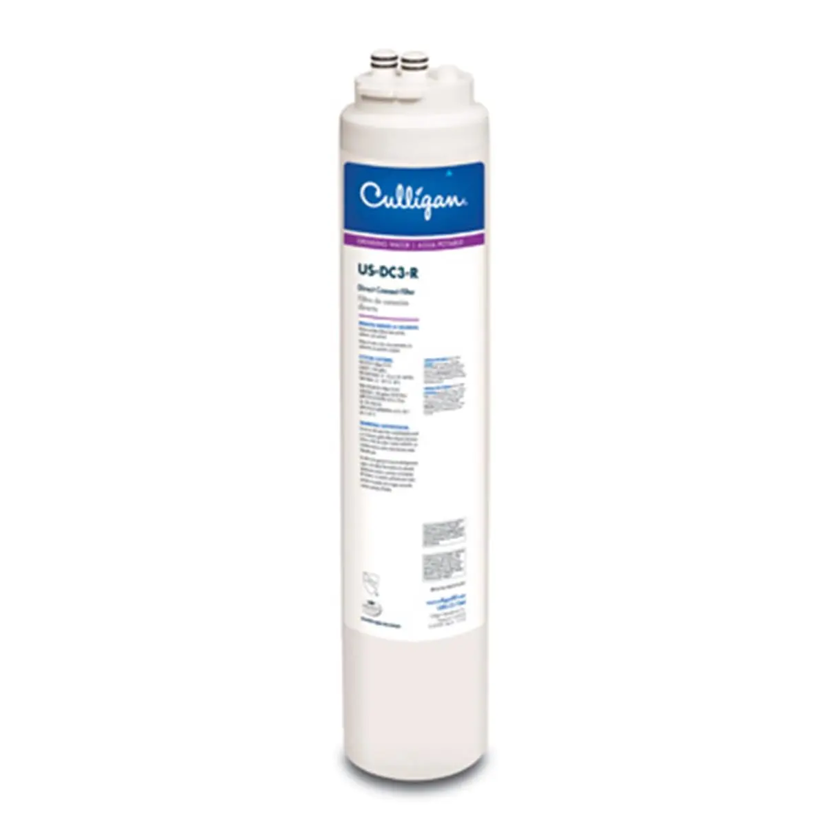 Culligan Direct Connect Replacement Drinking Water Filter Cartridge - Compact Plastic Kitchen Faucet Filter with Quick Lock, 4.41 lbs, 99% Lead Reduction, TV No.216-908, Water Filtration Solution